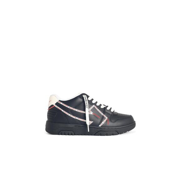 OFF-WHITE Other - Off-White Black 'Ooo Printed&Stitched Arrow' Sneakers Men